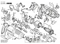 Bosch 0 601 17A 003 Gsb 18-2 Percussion Drill 230 V / Eu Spare Parts